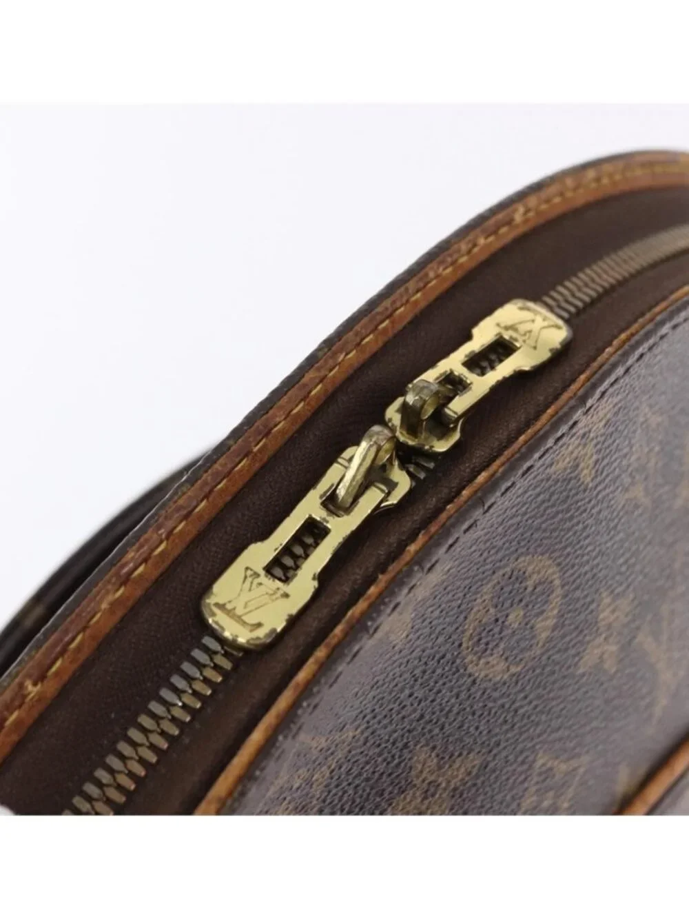 Authentic LOUIS VUITTON Monogram Ellipse Shopping Shoulder Bag M51128 LV